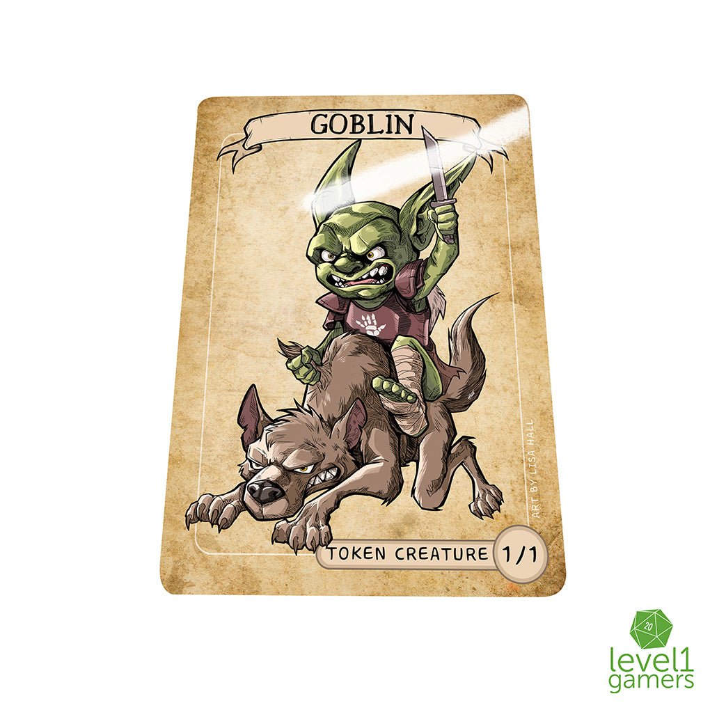 Fierce Goblin Token Magic Card Pack (5 Cards) - Preorder Level 1 Gamers