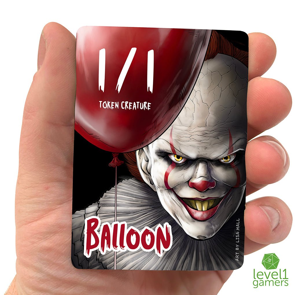 Balloon (Pennywise) Token Magic Card Pack (5 Cards) Level 1 Gamers