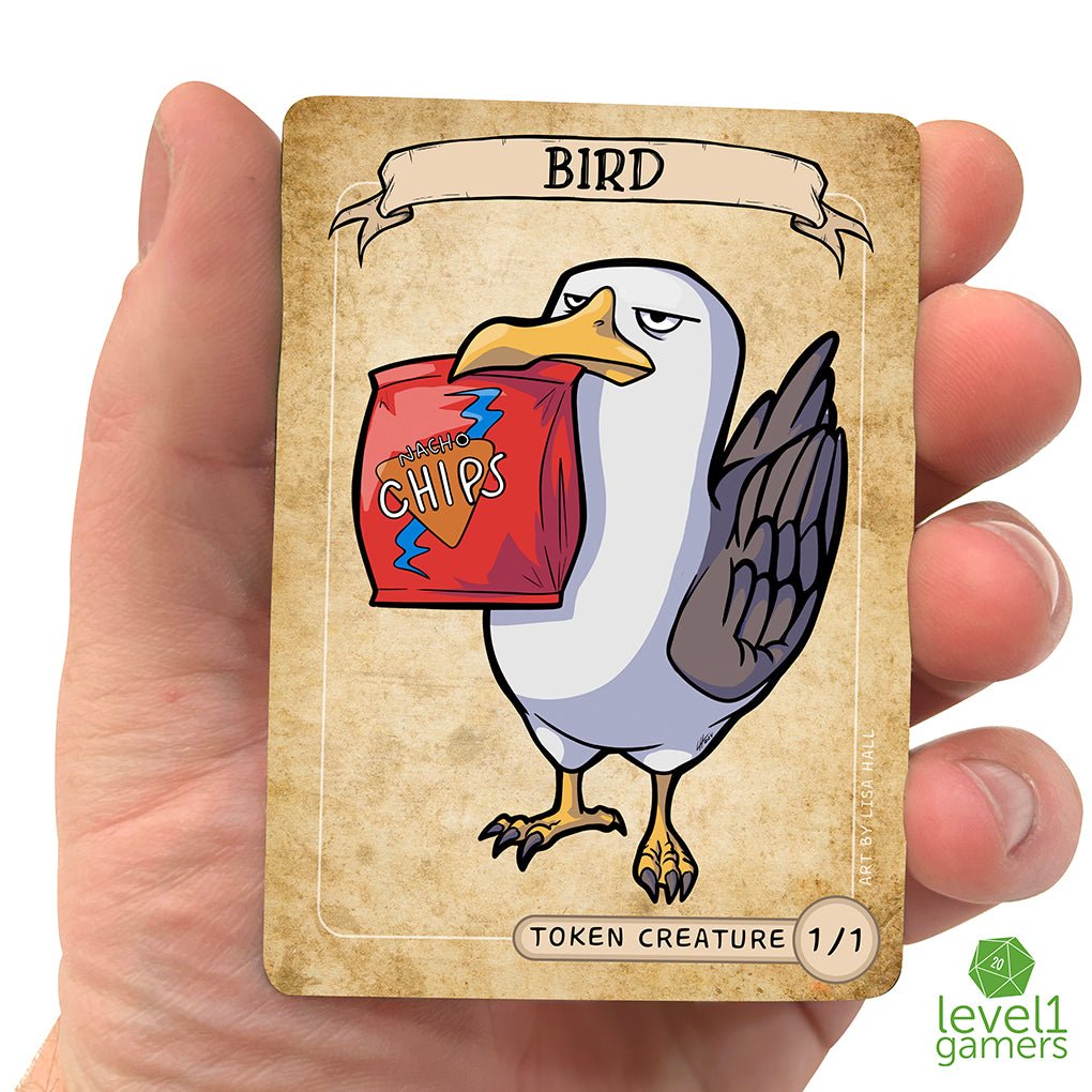 Bird Seagull Token Magic Card Pack (5 Cards) - Preorder Level 1 Gamers