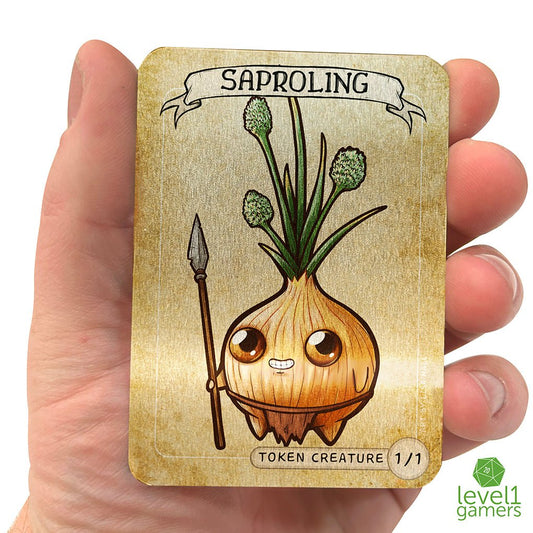 Saproling - Metal Token Magic Card Level 1 Gamers