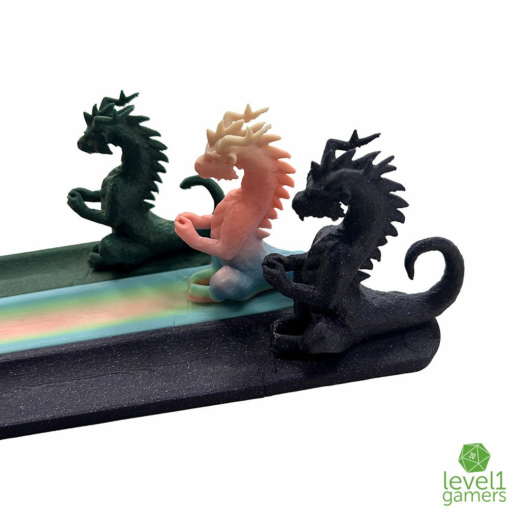 Mystery Color 3D Printed Dragon Incense Holder Level 1 Gamers