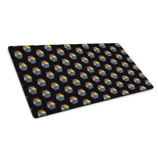 Pride D20 Play Mat  Level 1 Gamers Default Title