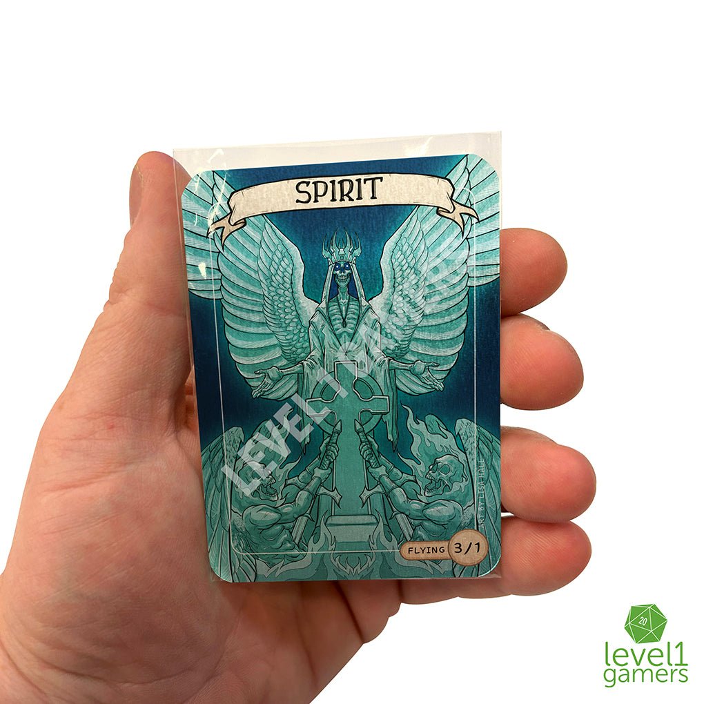 Spirit - Metal Token Magic Card Level 1 Gamers