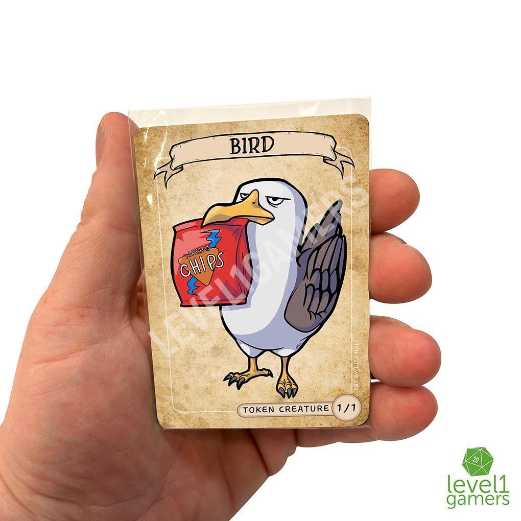 Bird Seagull Token Magic Card Pack (5 Cards) - Preorder Level 1 Gamers