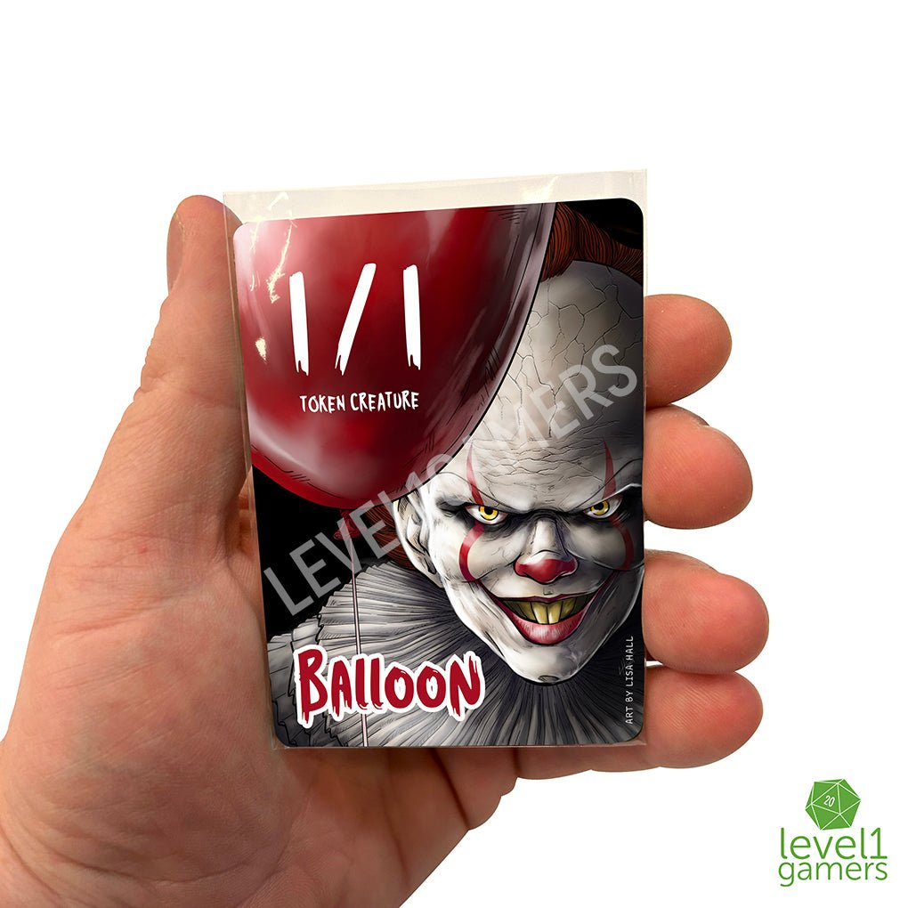 Balloon (Pennywise) Token Magic Card Pack (5 Cards) Level 1 Gamers