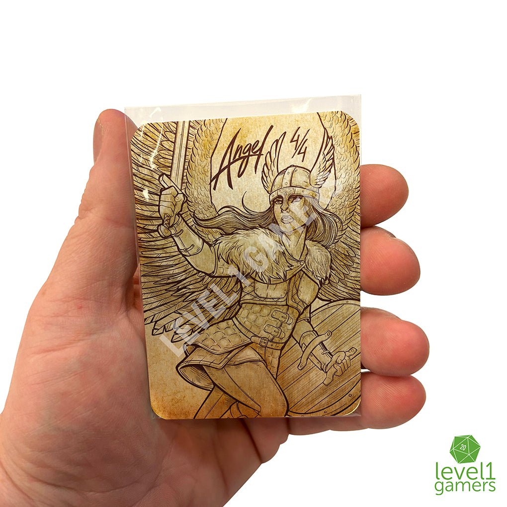 Valkyrie Angel - Metal Token Magic Card Level 1 Gamers