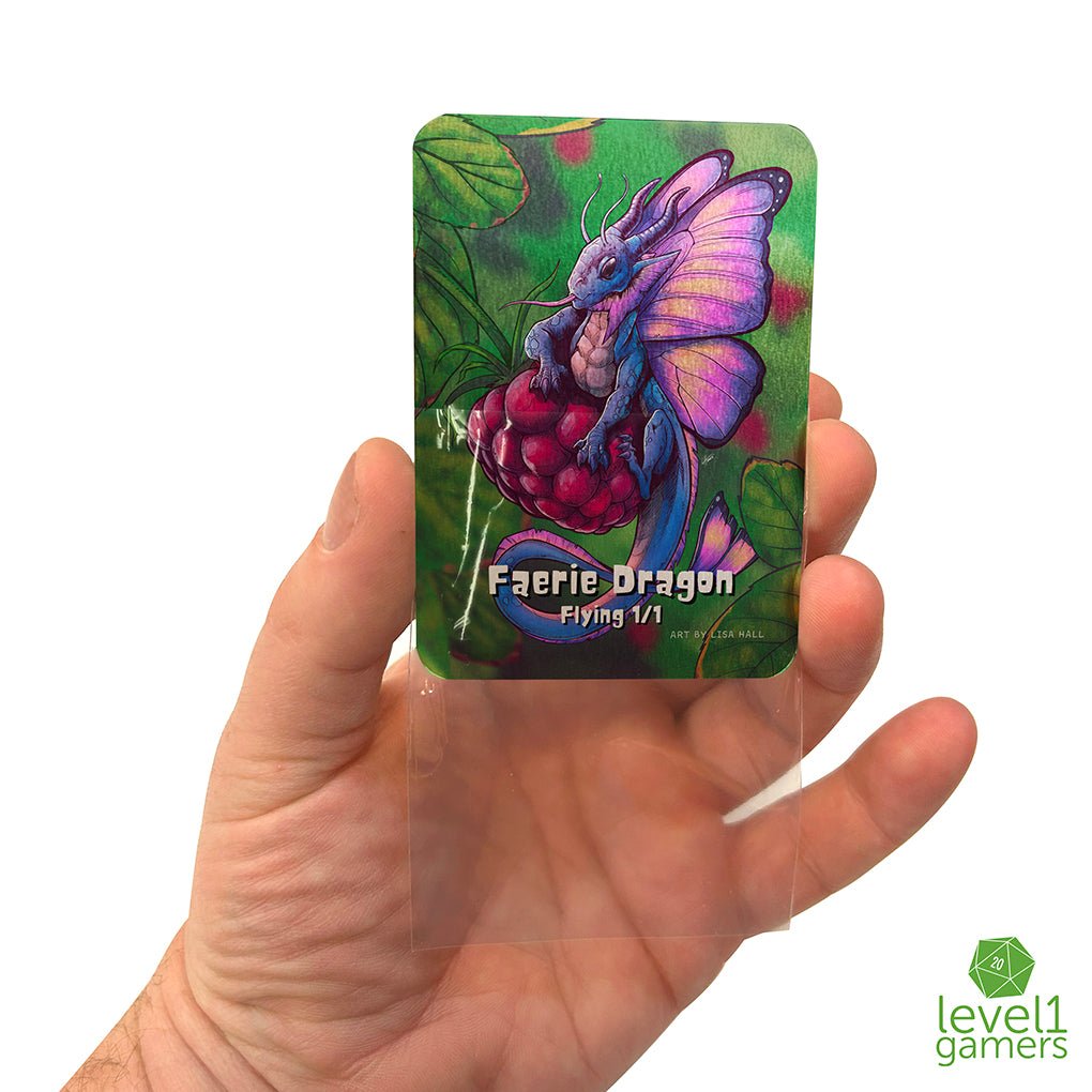 Faerie Dragon - Metal Token Magic Card Level 1 Gamers