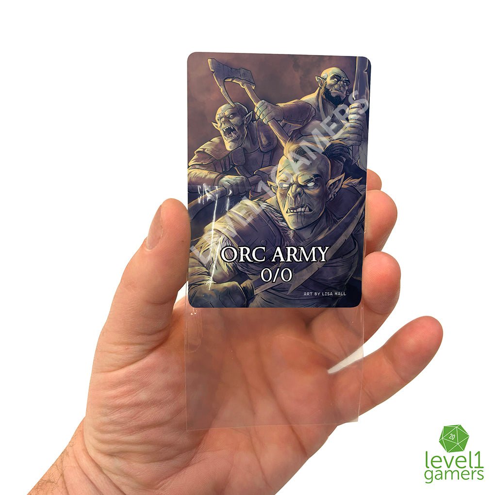 Orc Army Token Magic Card Pack (5 Cards) - Preorder Level 1 Gamers