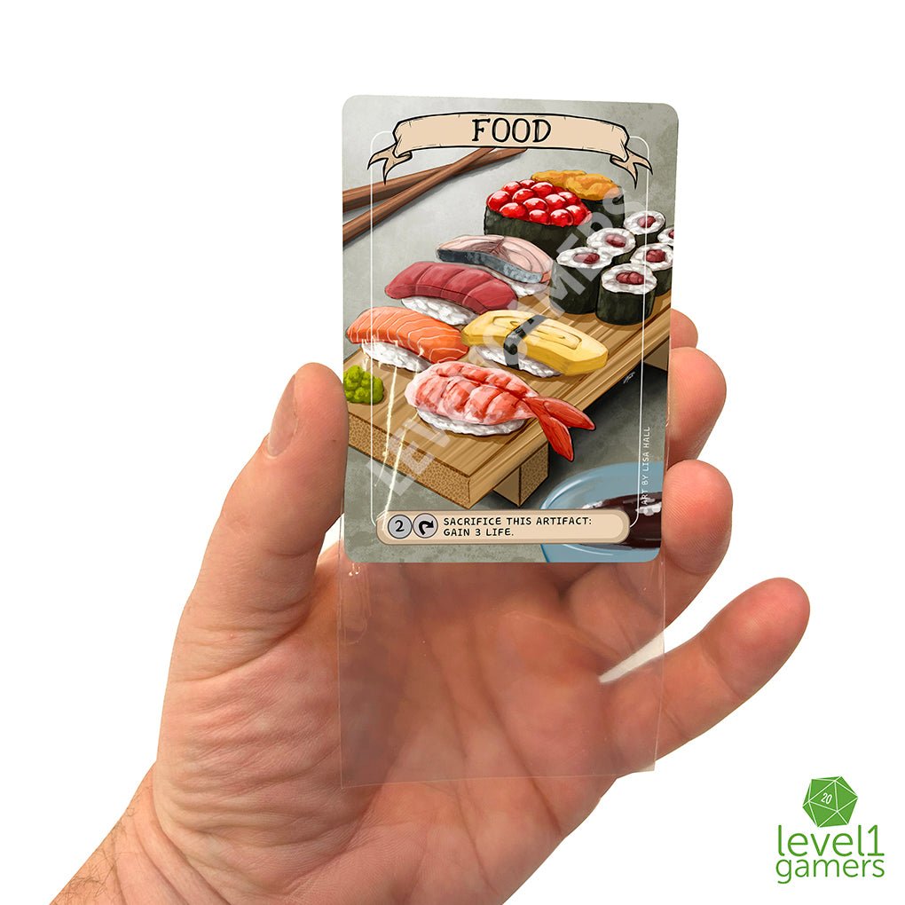 Sushi Food Token Magic Card Pack (5 Cards) - Preorder Level 1 Gamers