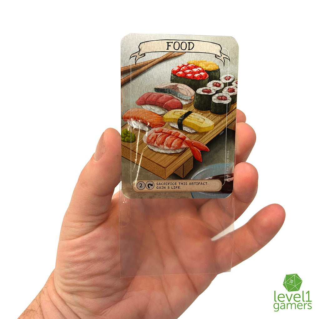 Sushi Food - Metal Token Magic Card Level 1 Gamers