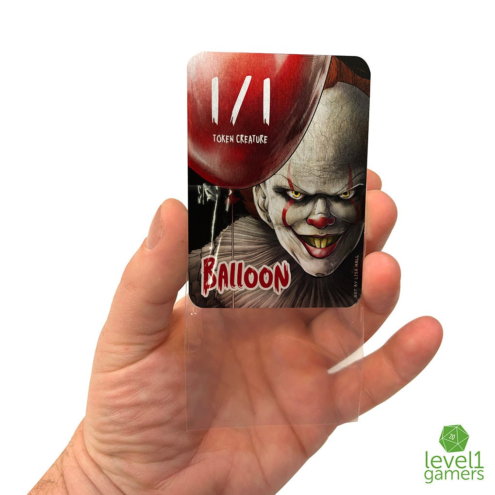 Balloon (Pennywise) - Metal Token Magic Card Level 1 Gamers