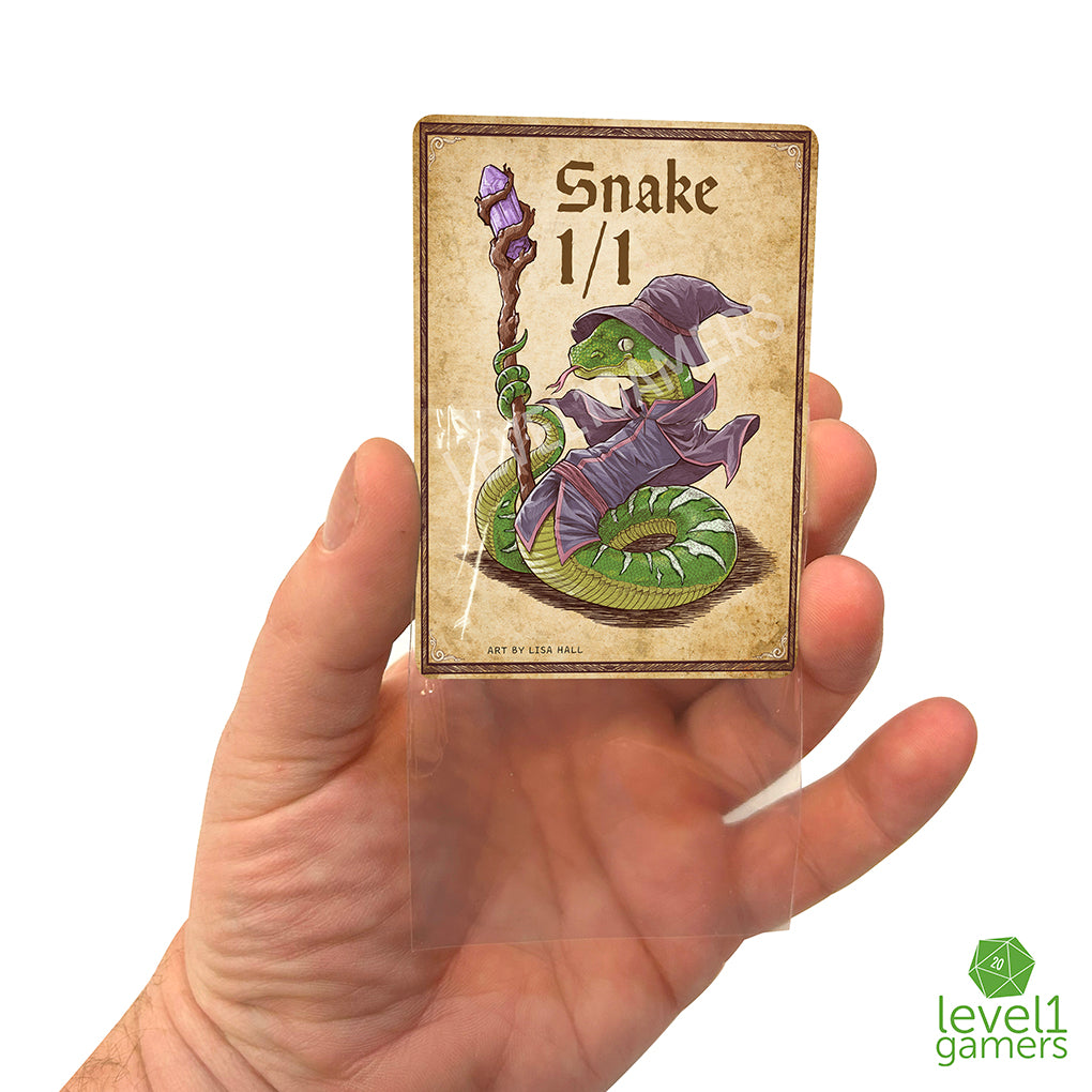 Snake Token Magic Card Pack (5 Cards) - Preorder Level 1 Gamers