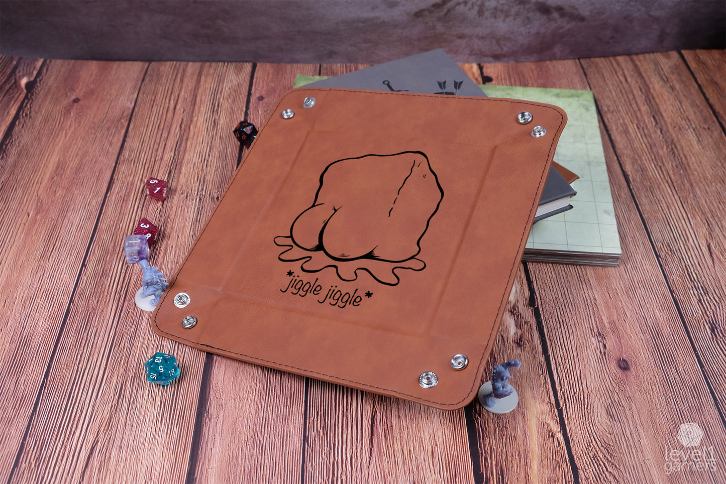 Dummy Thicc Gelatinous Cube Dice Tray Dice Trays Level 1 Gamers   