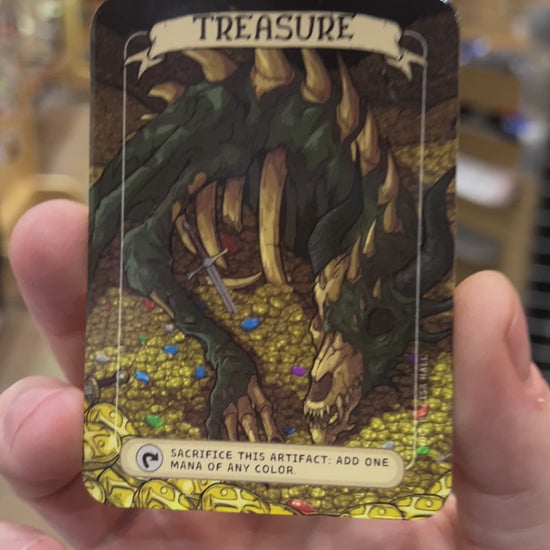 Dragon Treasure - Token Magic Card Pack (5 Cards) Level 1 Gamers