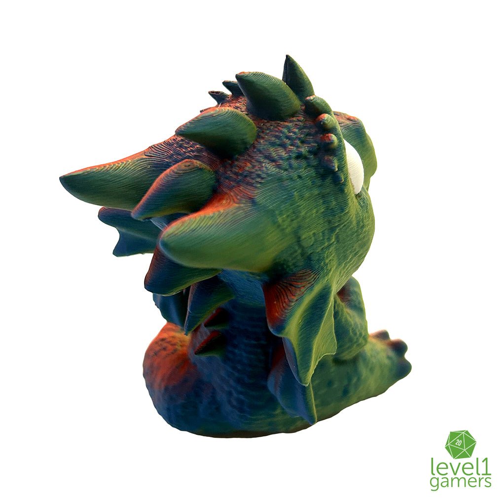 Mystery Color 3D Printed Sitting Dragon Toy Level 1 Gamers