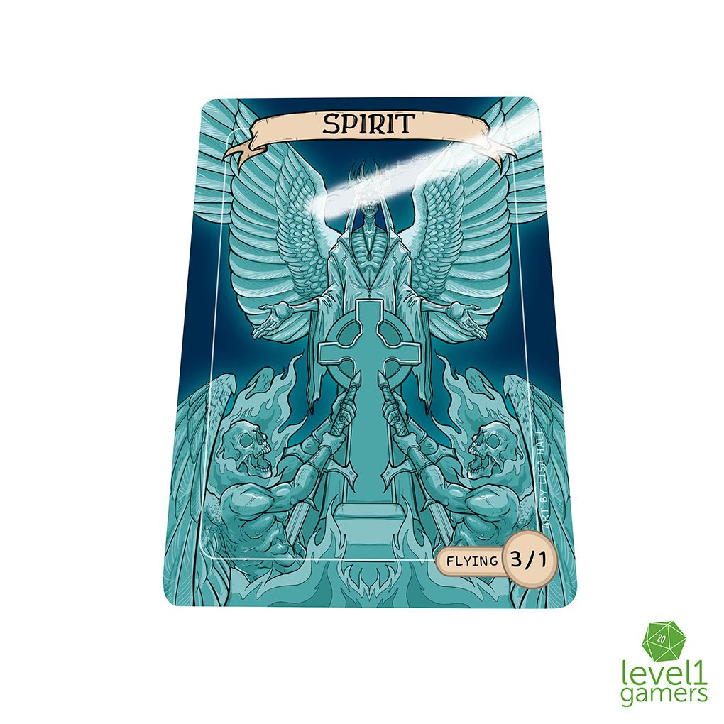 Spirit - Metal Token Magic Card  Level 1 Gamers   