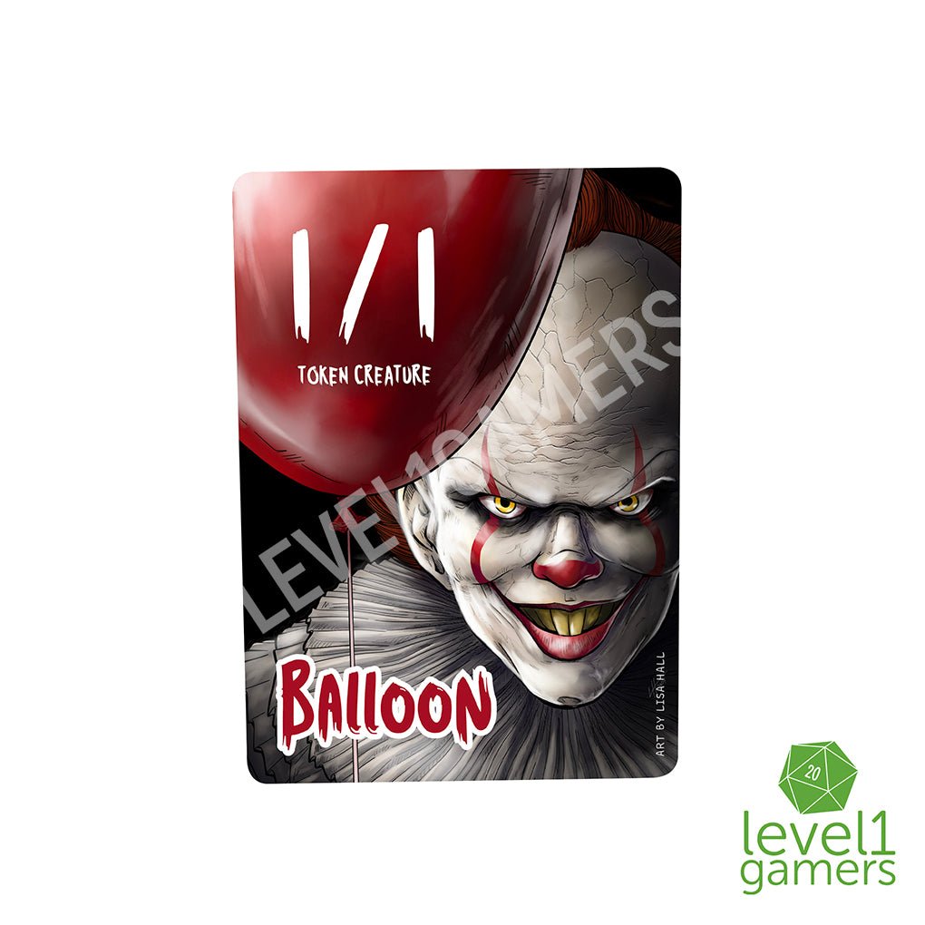 Balloon (Pennywise) Token Magic Card Pack (5 Cards) Level 1 Gamers