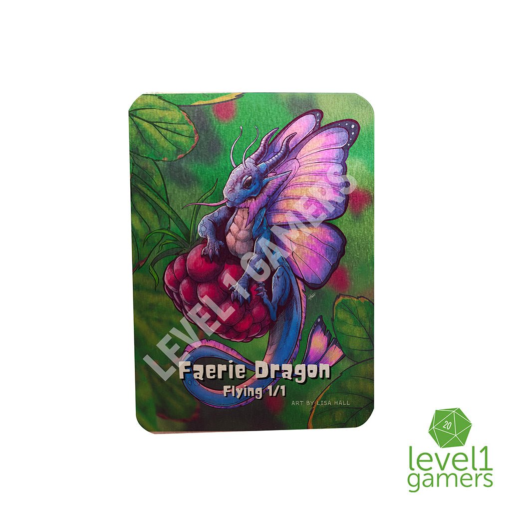 Faerie Dragon - Metal Token Magic Card Level 1 Gamers