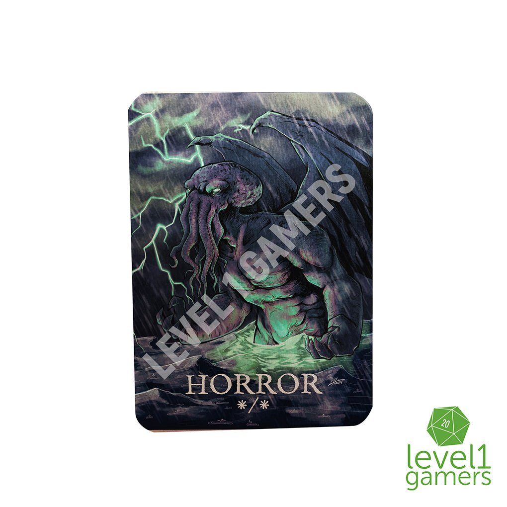 Horror Cthulhu - Metal Token Magic Card Level 1 Gamers