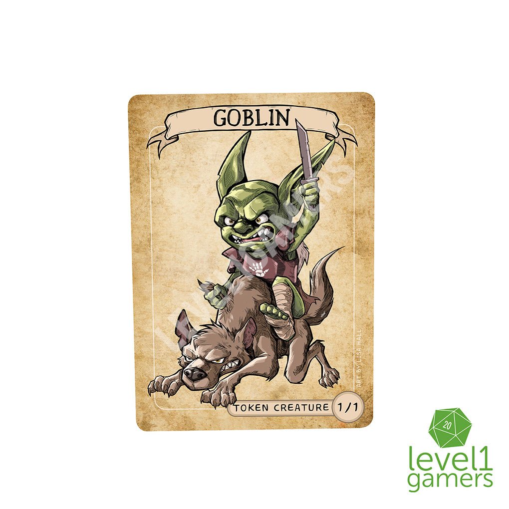 Fierce Goblin Token Magic Card Pack (5 Cards) - Preorder Level 1 Gamers