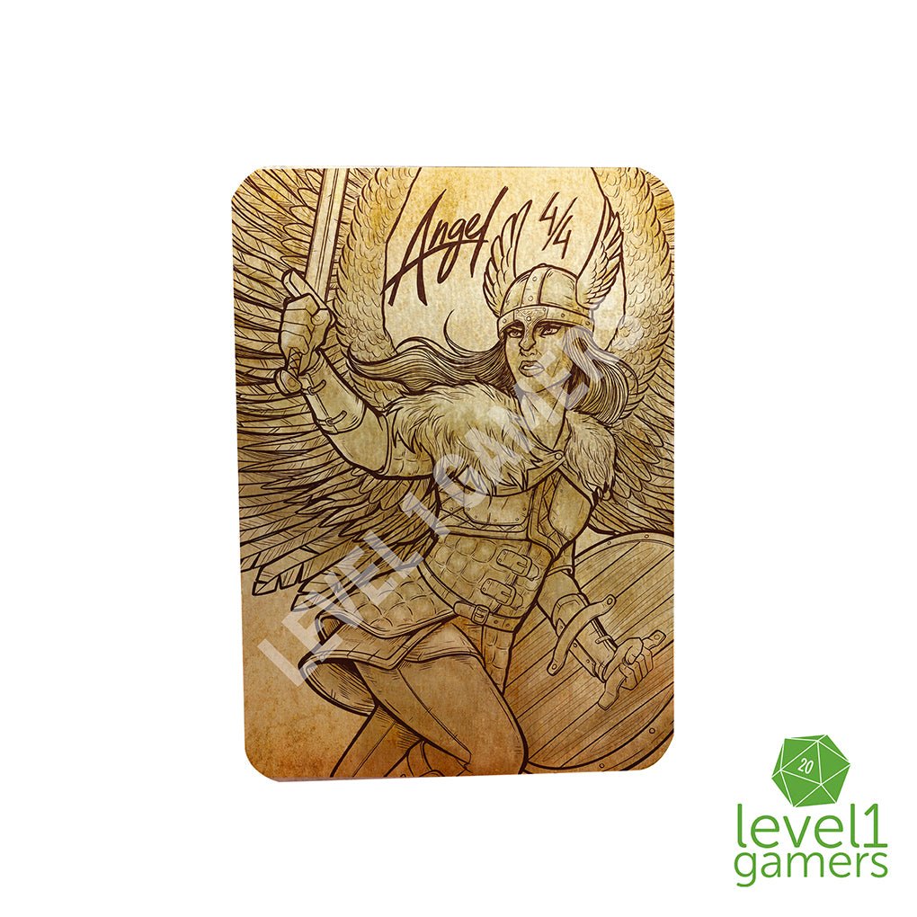 Valkyrie Angel - Metal Token Magic Card Level 1 Gamers