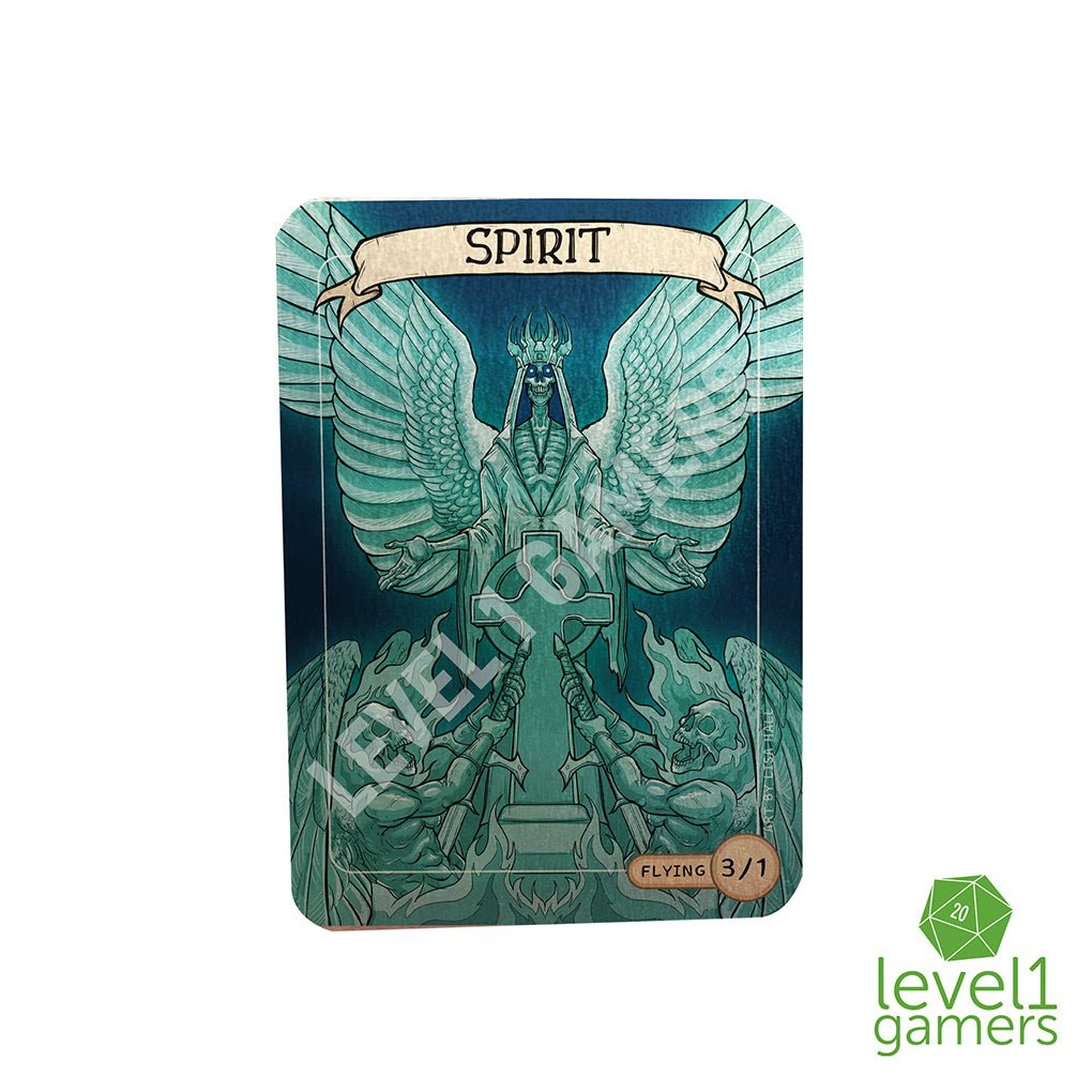 Spirit - Metal Token Magic Card Level 1 Gamers