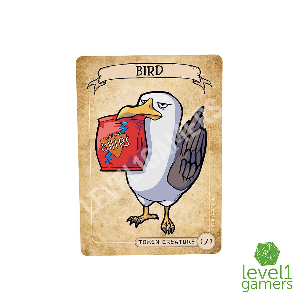 Bird Seagull Token Magic Card Pack (5 Cards) - Preorder Level 1 Gamers