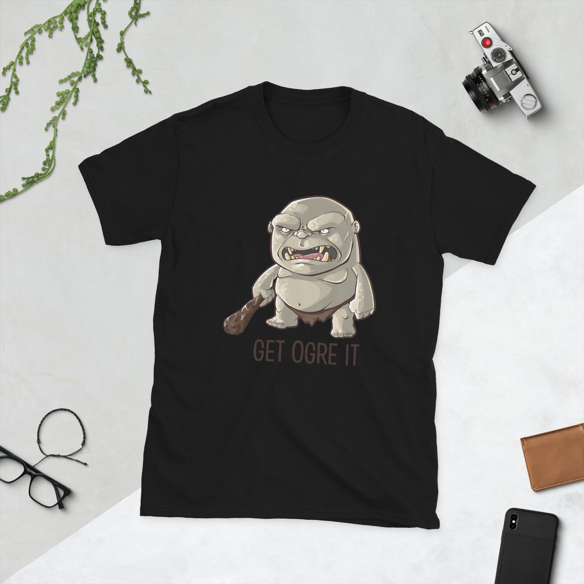 Get Ogre It Short-Sleeve Unisex T-Shirt  Level 1 Gamers Black S 