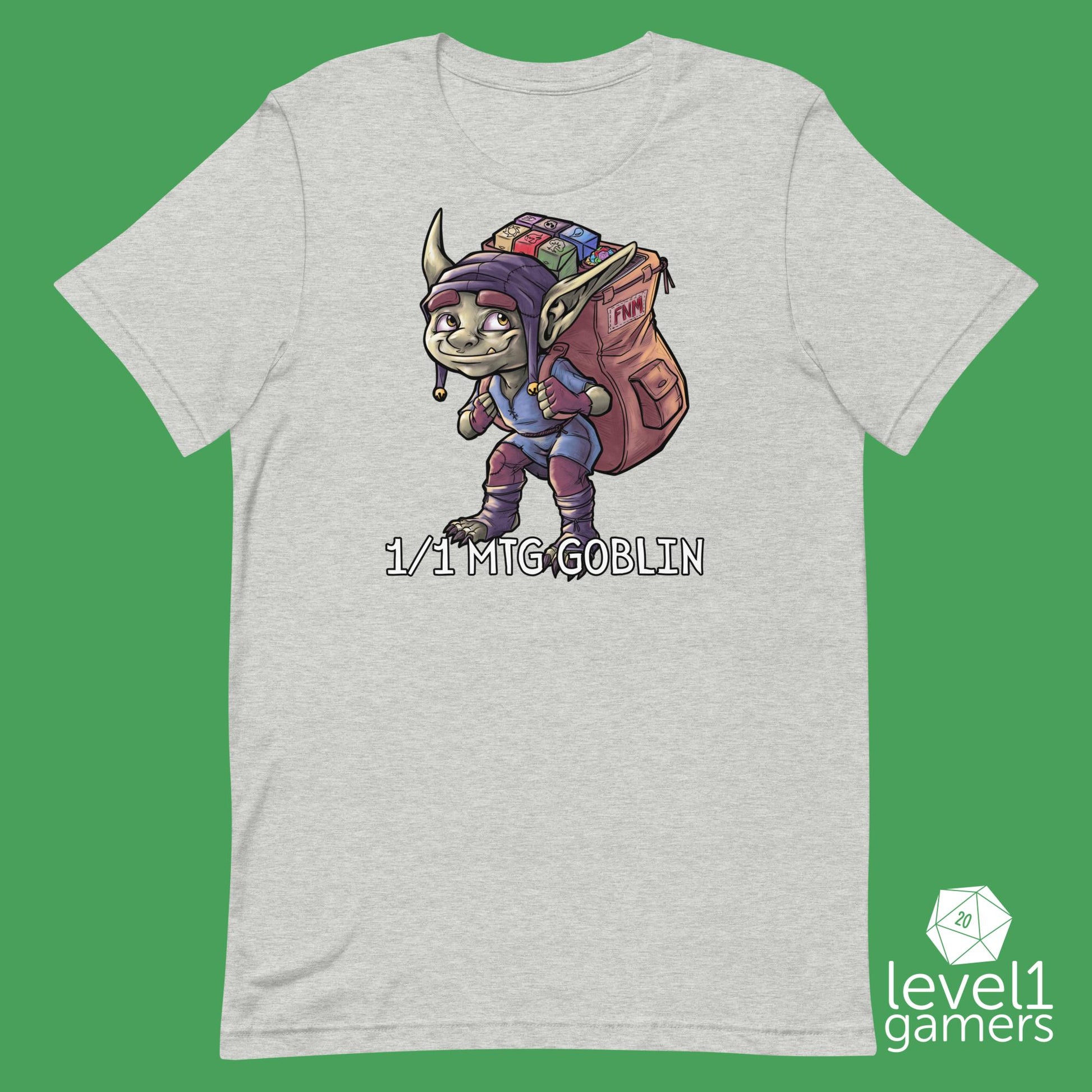 MTG Goblin Unisex t-shirt Level 1 Gamers Athletic Heather XS