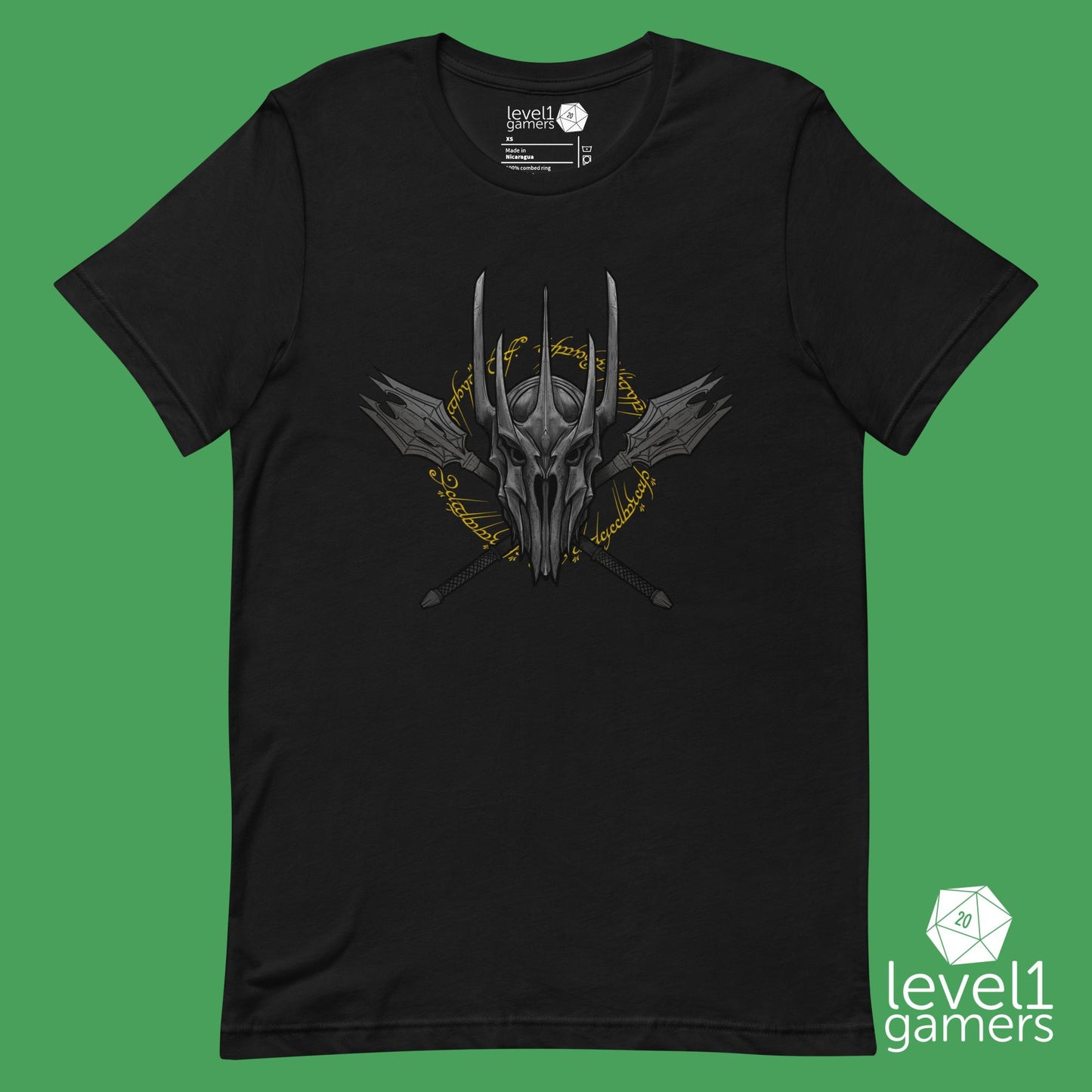 Dark Lord Unisex t-shirt Level 1 Gamers Black XS