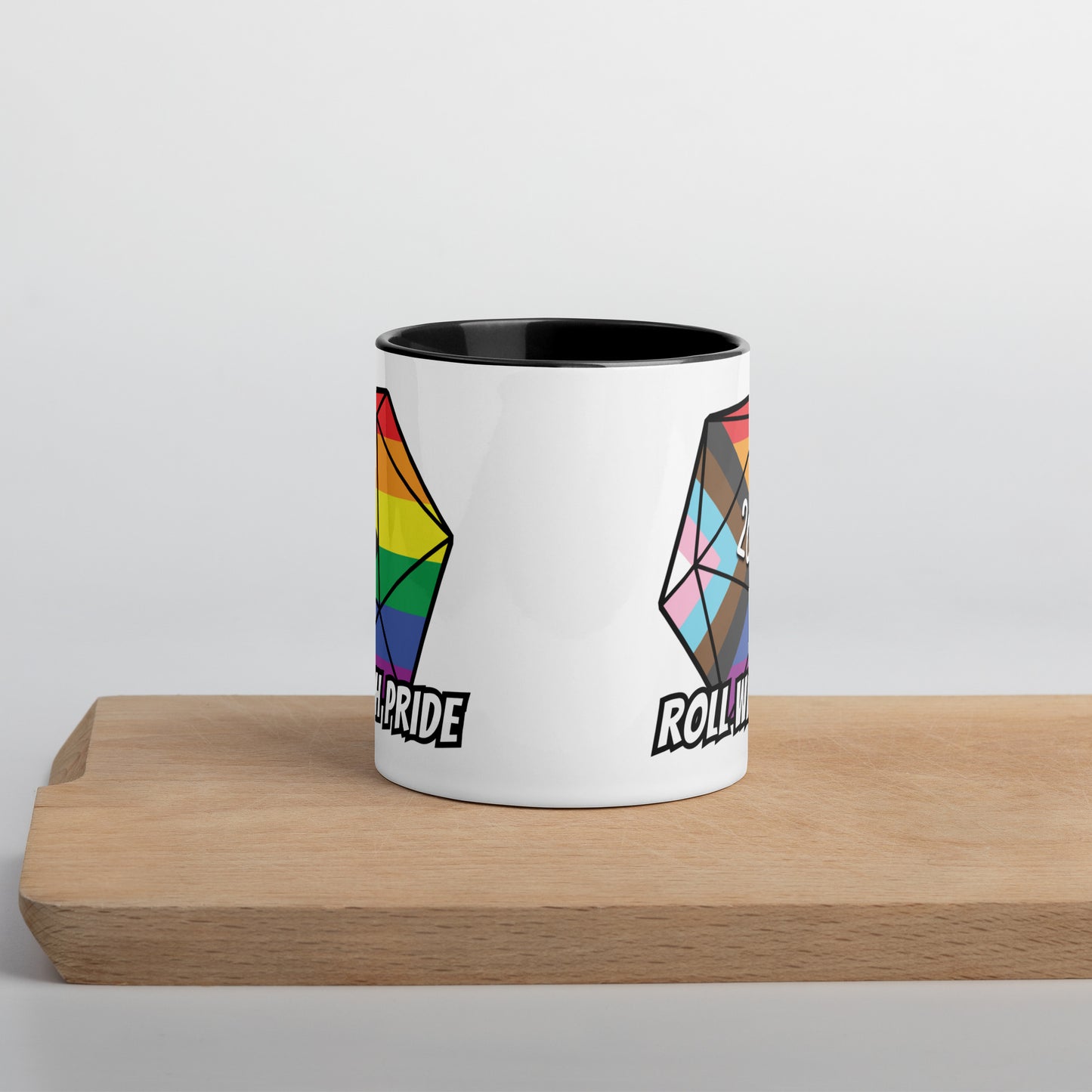 Roll with Pride Mug  Level 1 Gamers   