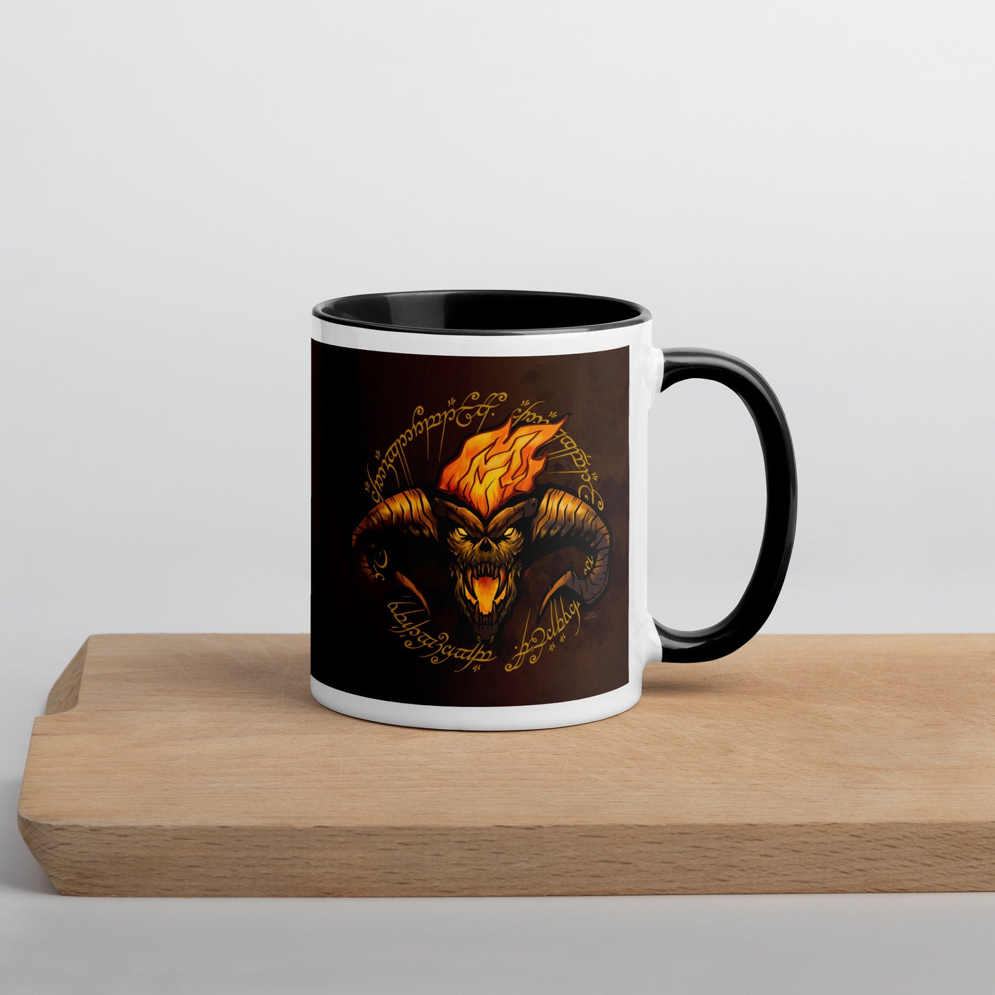 Balrog - Lord of the Rings Mug  Level 1 Gamers Black 11 oz 