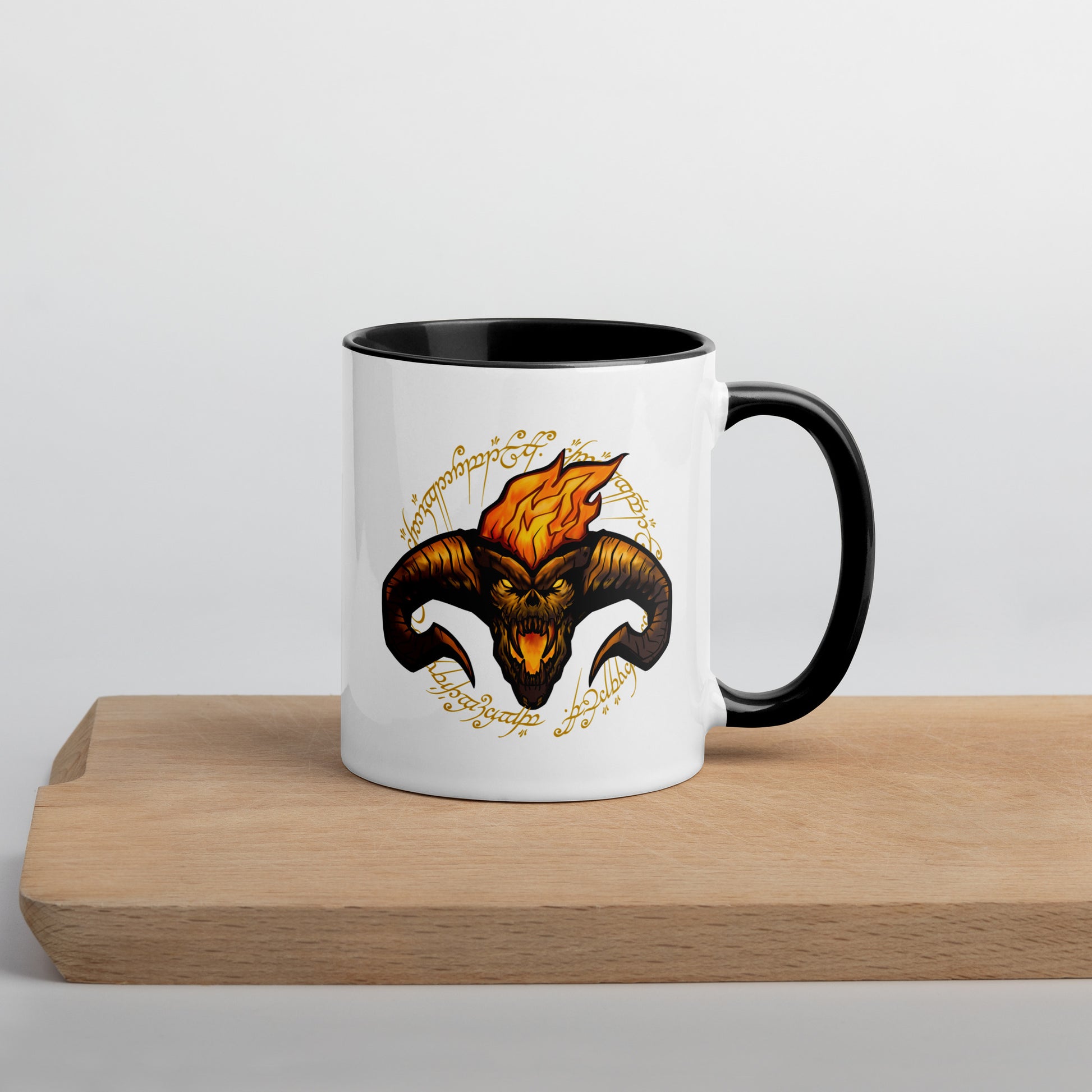 Balrog Mug with Color Inside Level 1 Gamers