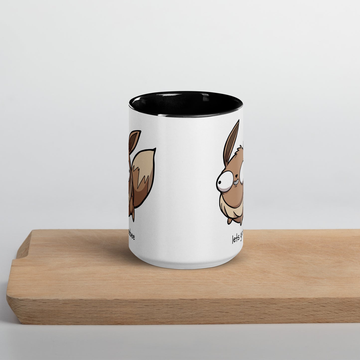 Eebee Pokederp - Eevee Mug  Level 1 Gamers   