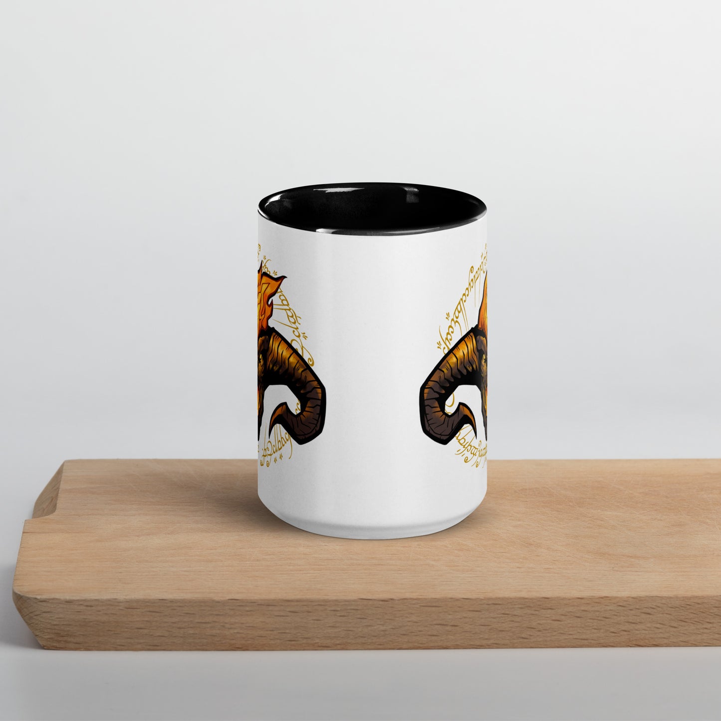 Balrog Mug with Color Inside Level 1 Gamers