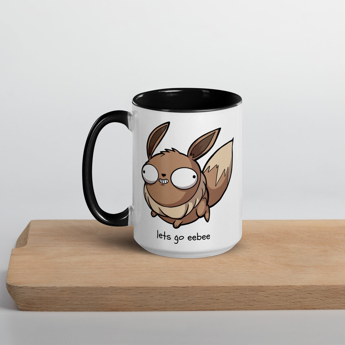 Eebee Pokederp - Eevee Mug  Level 1 Gamers   