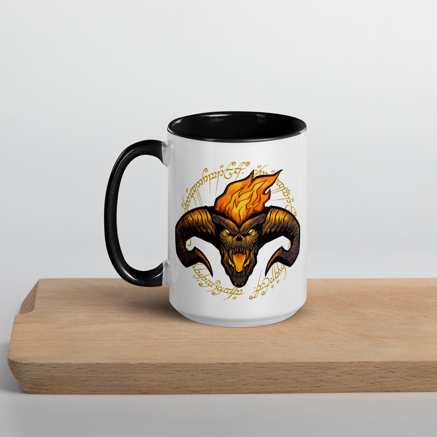 Balrog Mug with Color Inside Level 1 Gamers 15 oz