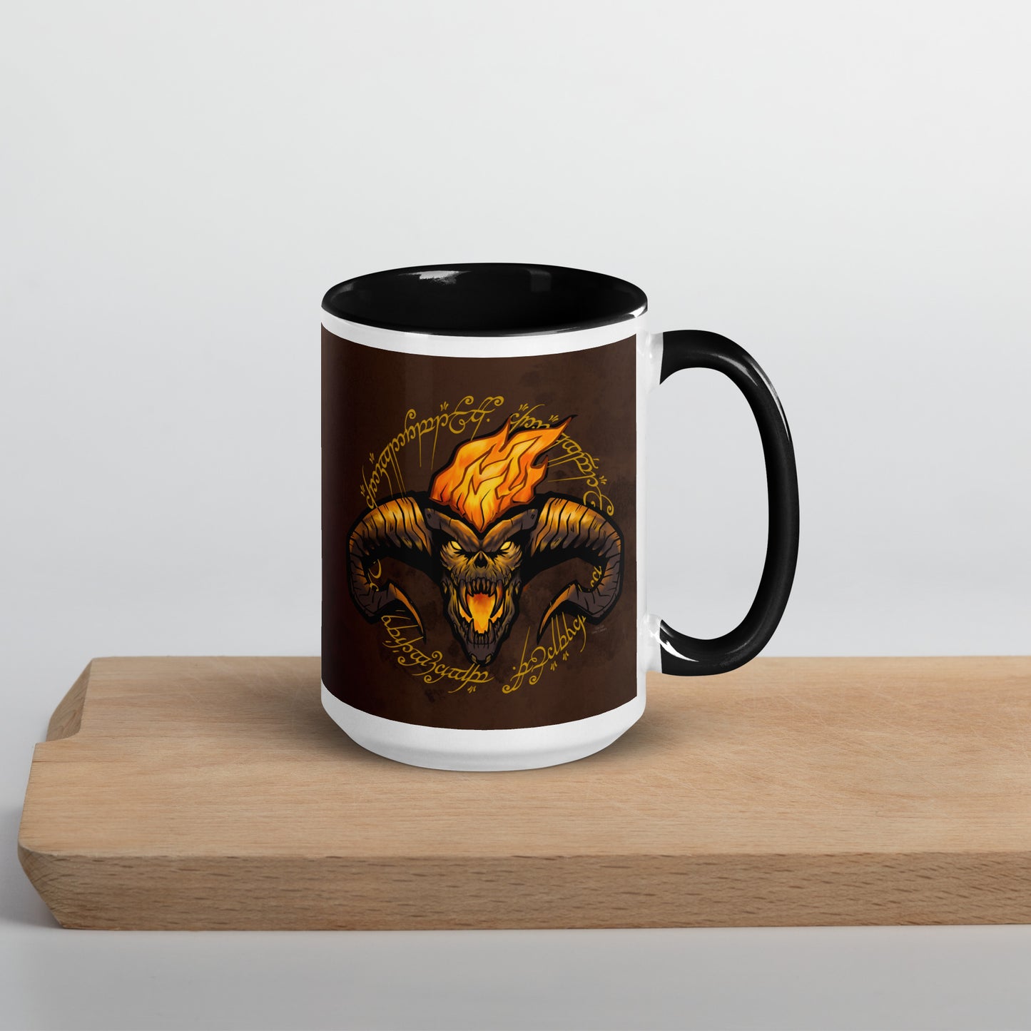 Balrog - Lord of the Rings Mug  Level 1 Gamers Black 15 oz 