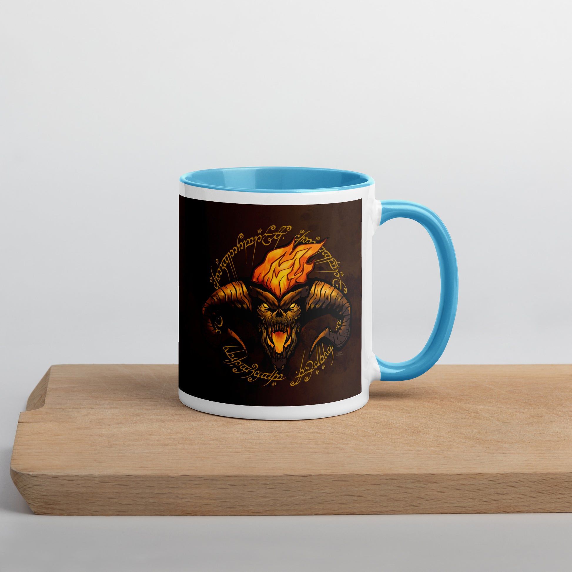 Balrog - Lord of the Rings Mug  Level 1 Gamers Blue 11 oz 