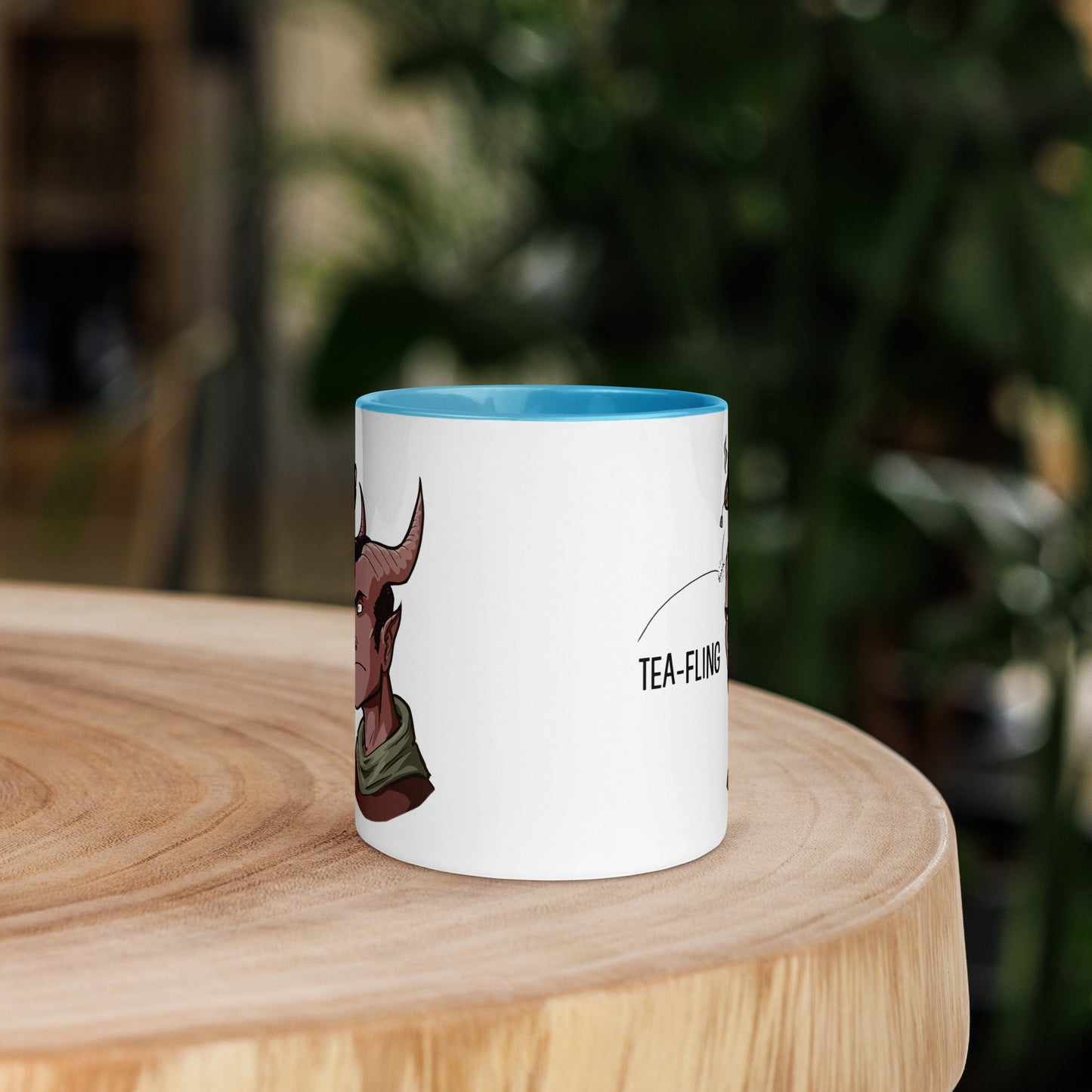 Tea-Fling Mug with Color Inside  Level 1 Gamers   