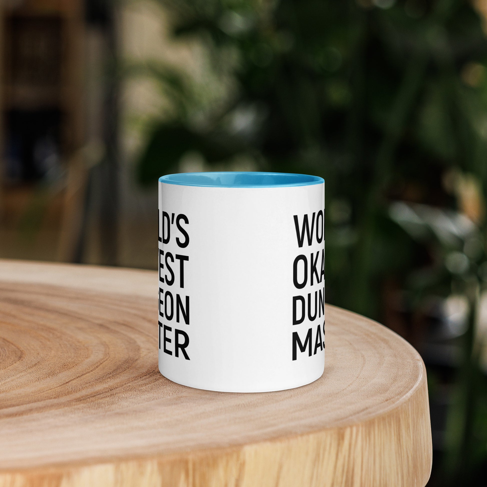 World's Okayest Dungeon Master Mug with Color Inside  Level 1 Gamers   