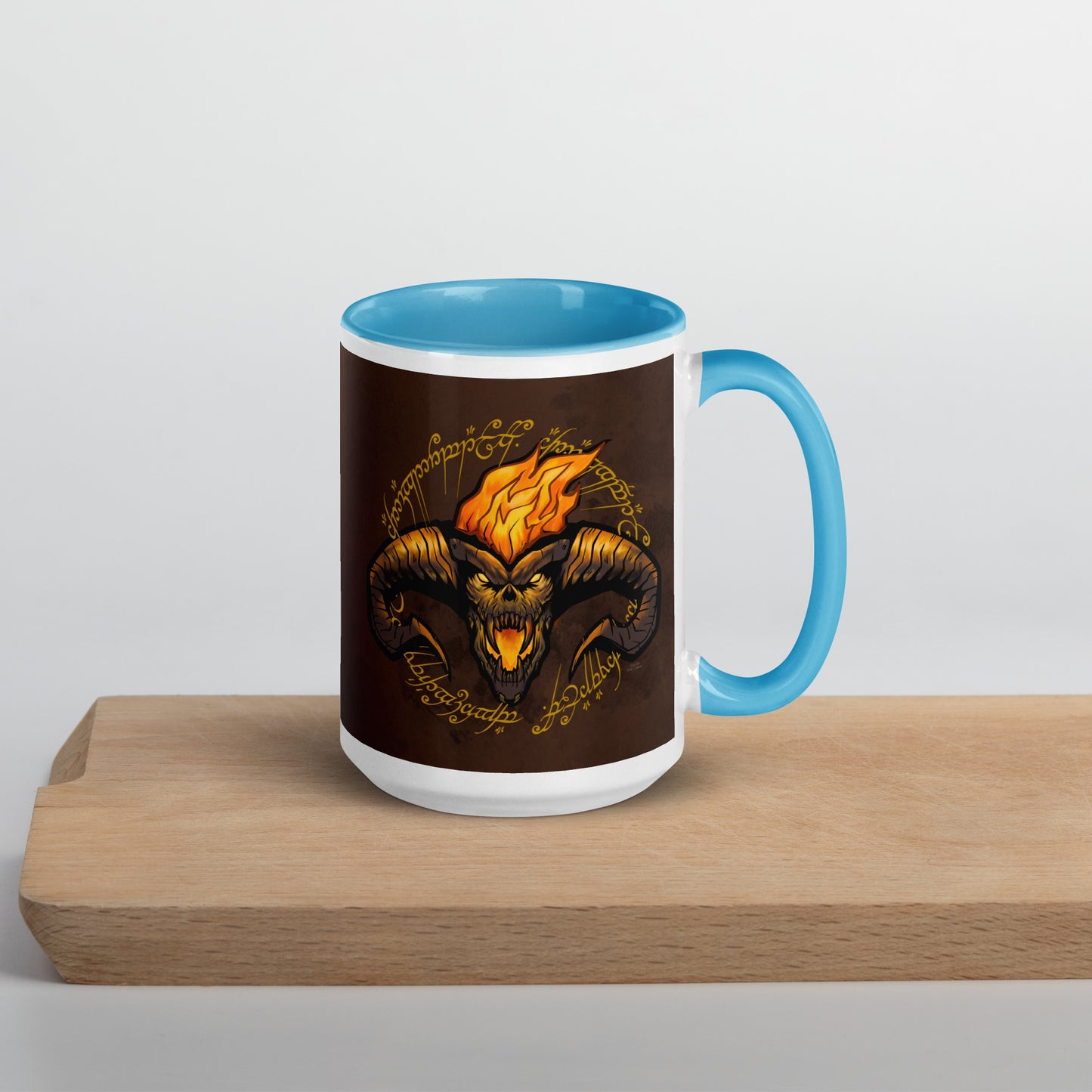 Balrog - Lord of the Rings Mug  Level 1 Gamers Blue 15 oz 