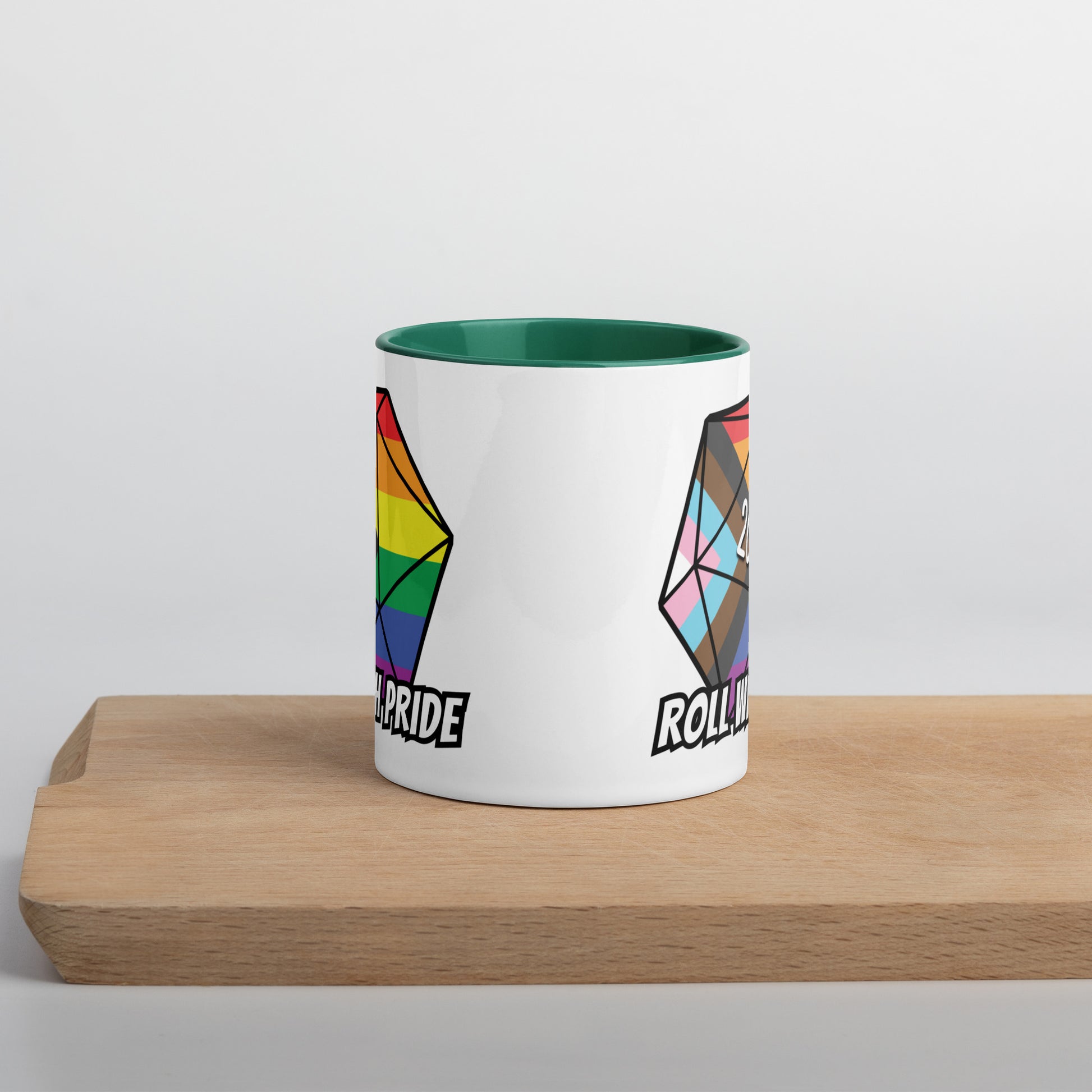 Roll with Pride Mug  Level 1 Gamers   