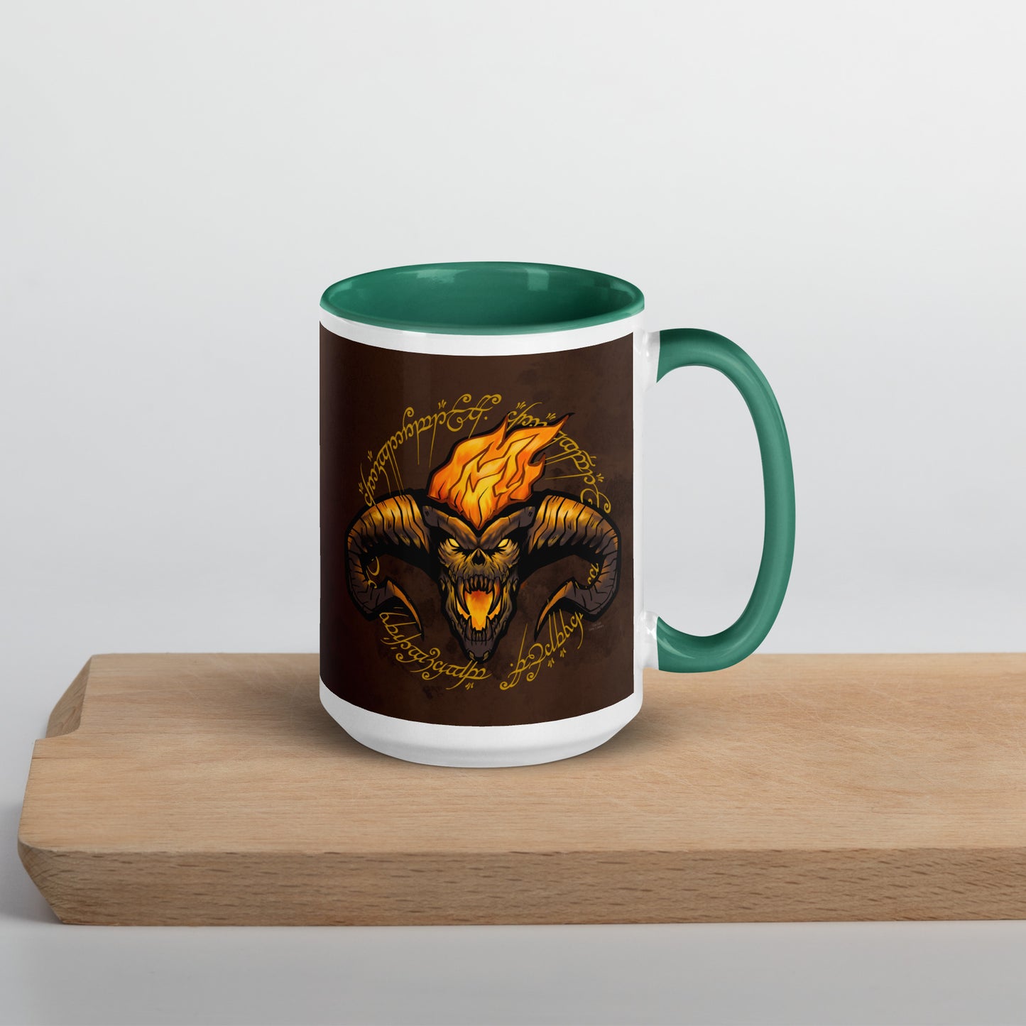 Balrog - Lord of the Rings Mug  Level 1 Gamers Dark green 15 oz 