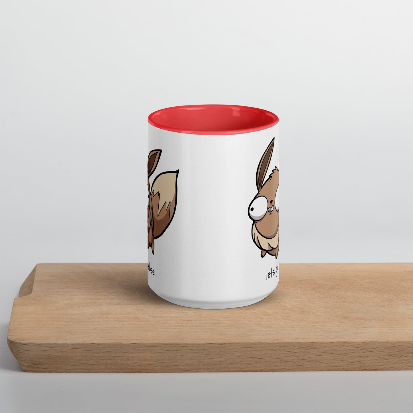 Eebee Pokederp - Eevee Mug  Level 1 Gamers   