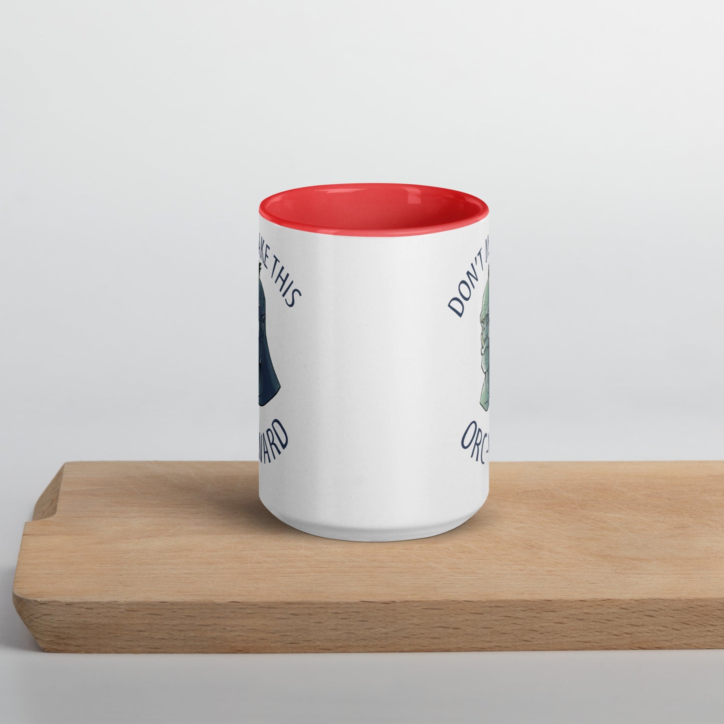Don't Make This Orcward Mug with Color Inside  Level 1 Gamers   