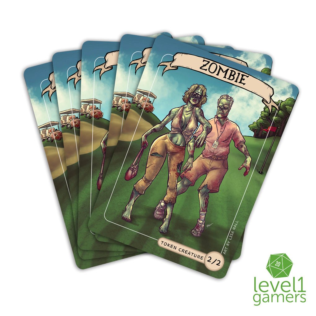 Zombie - Token Magic Card Pack (5 Cards)  Level 1 Gamers   