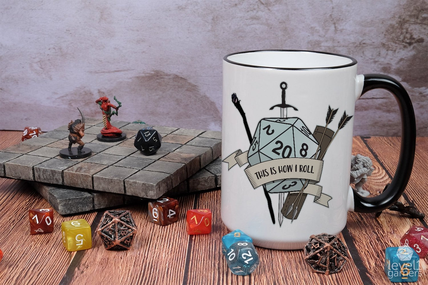 This Is How I Roll Mug  Level 1 Gamers   