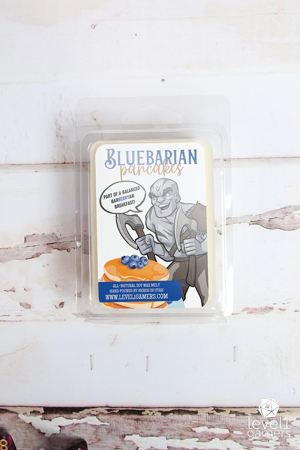 Bluebarian Pancakes Wax Melts  Level 1 Gamers   