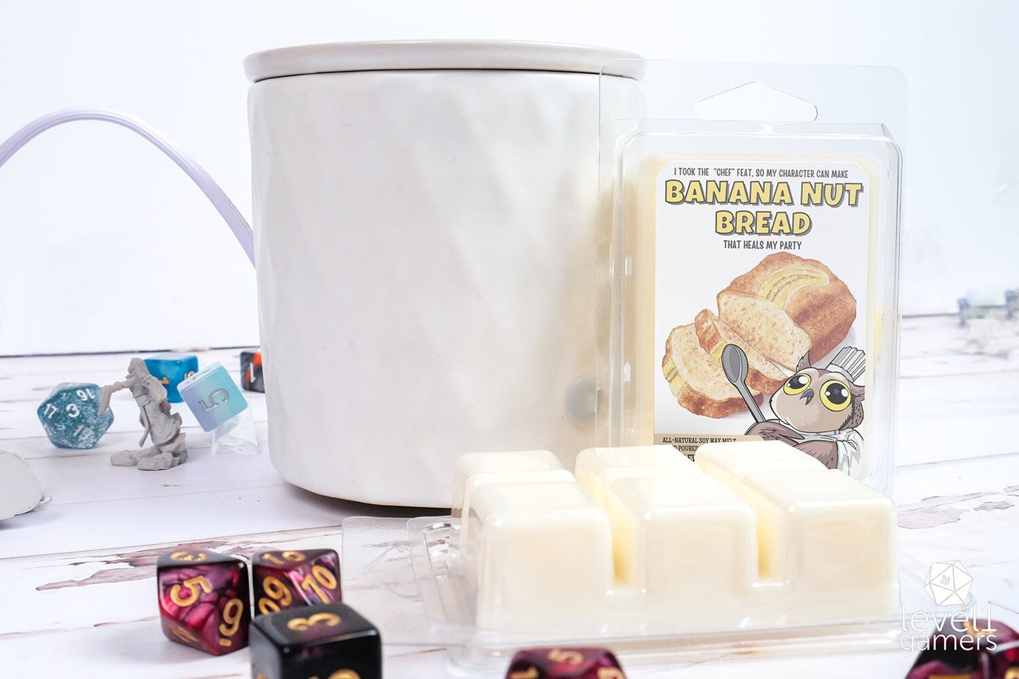 Banana Nut Bread Wax Melts  Level 1 Gamers   